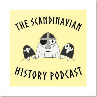 The Scandinavian History Podcast - Logo. Posters and Art
